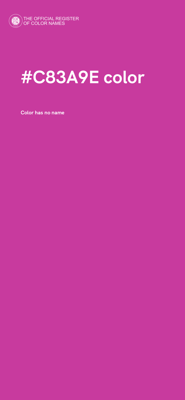 #C83A9E color image