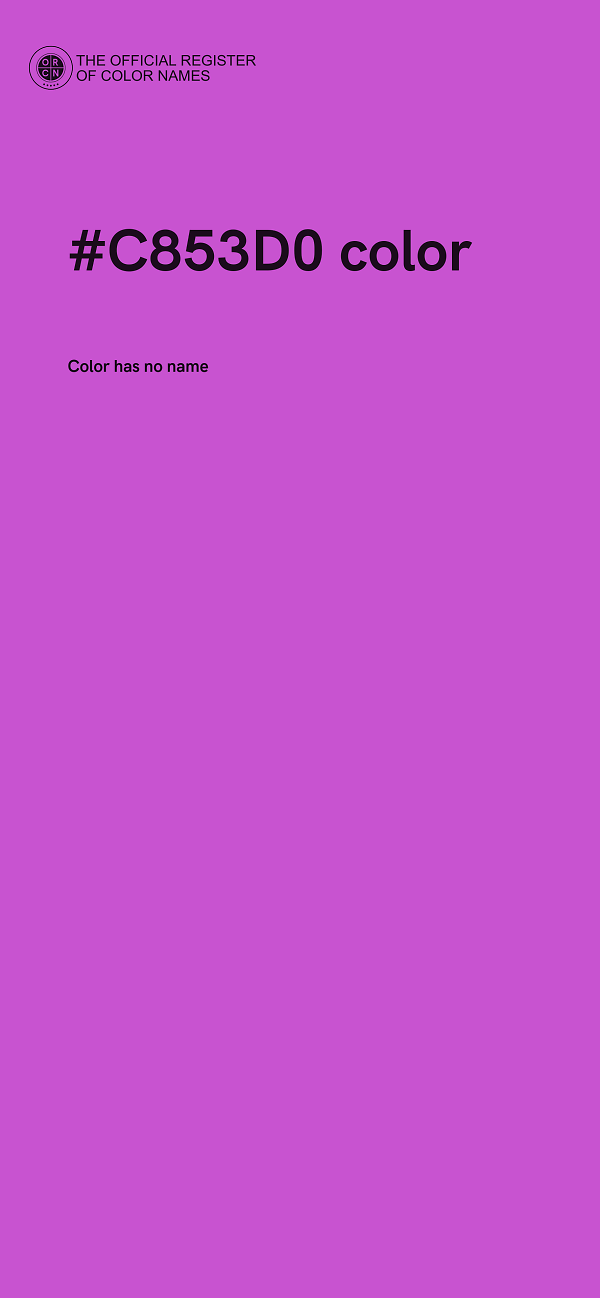 #C853D0 color image