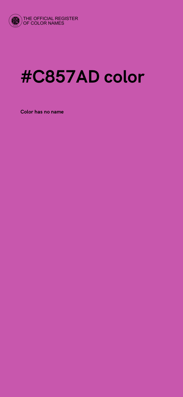 #C857AD color image