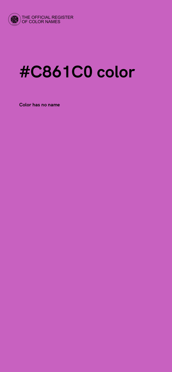 #C861C0 color image