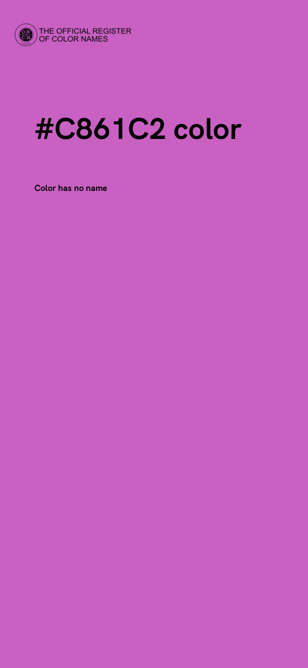 #C861C2 color image