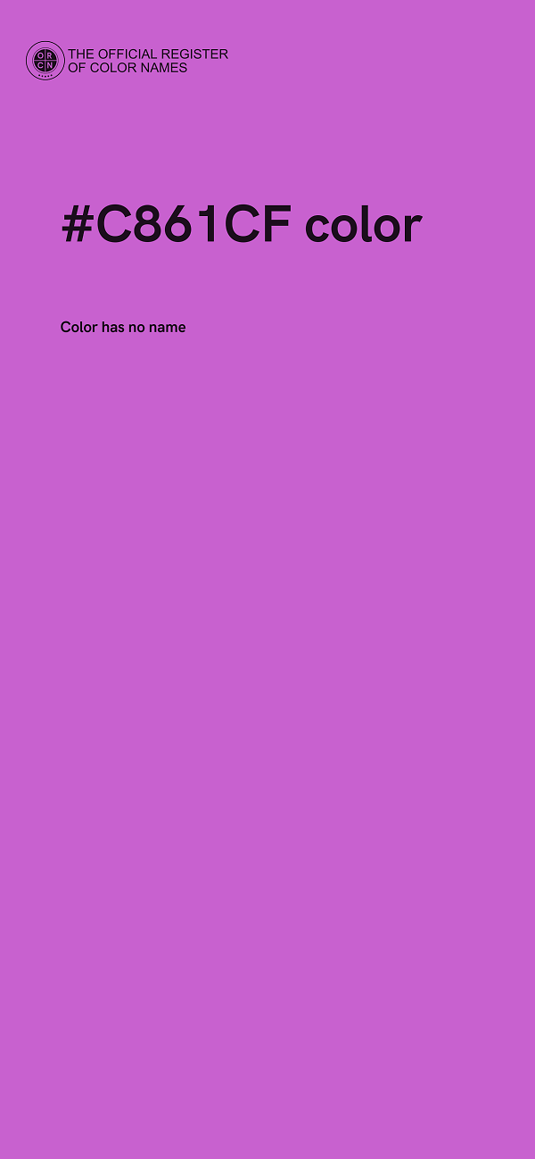#C861CF color image