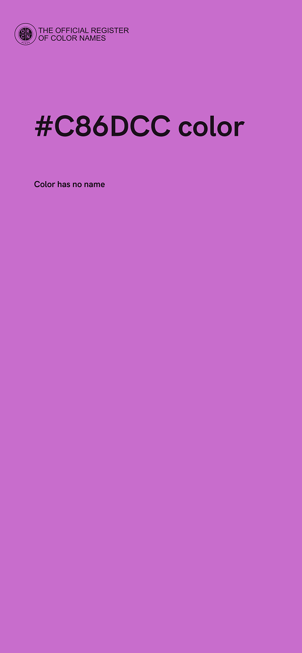 #C86DCC color image