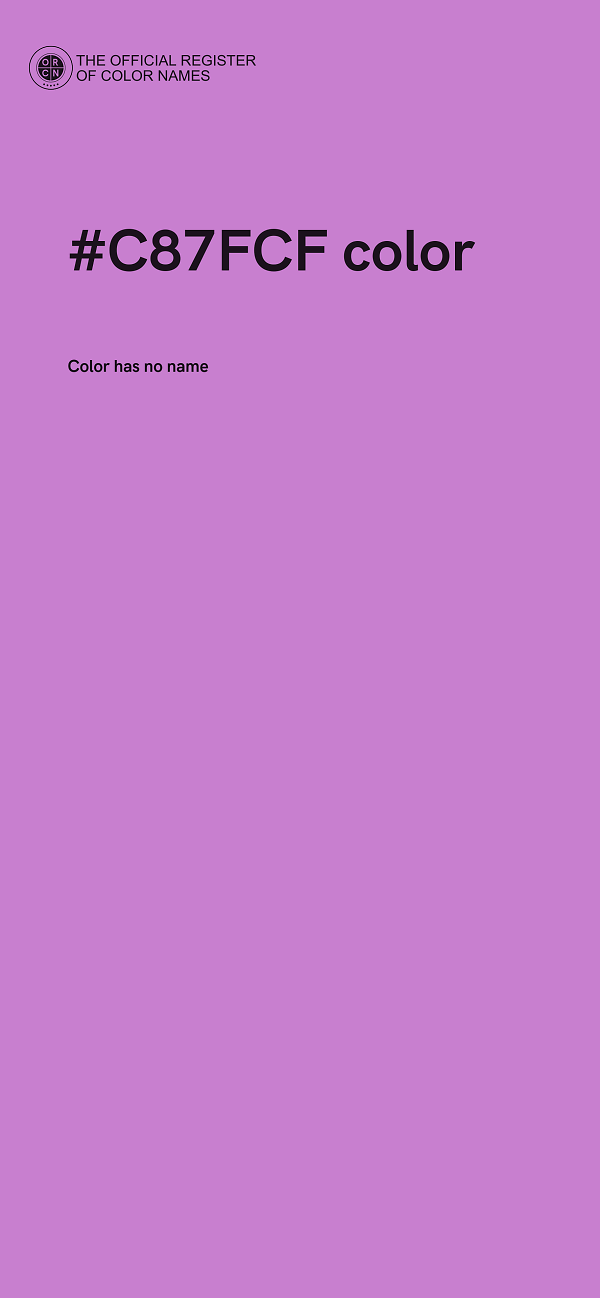 #C87FCF color image