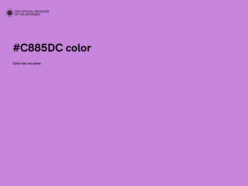 #C885DC color image