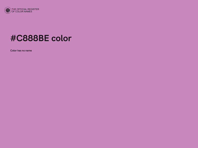 #C888BE color image