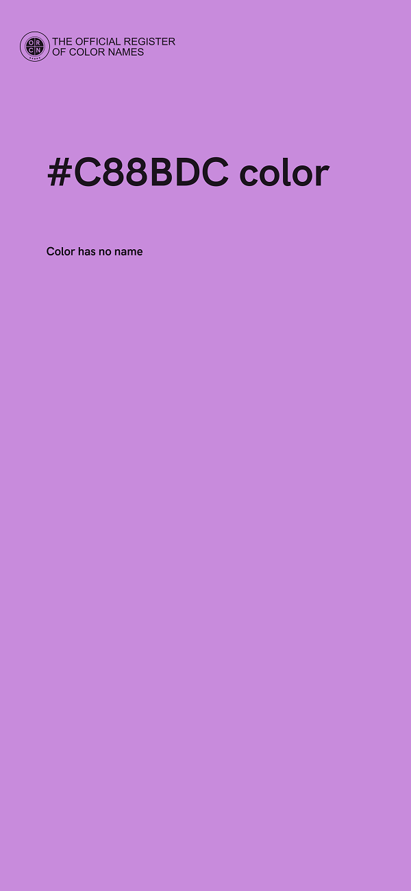 #C88BDC color image
