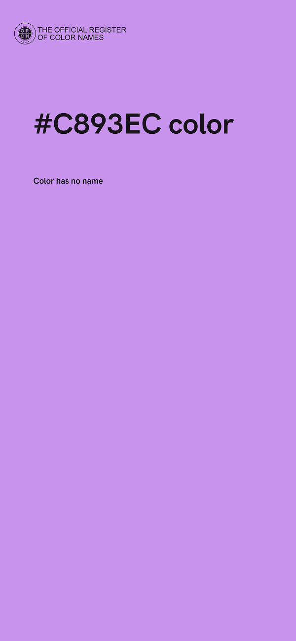#C893EC color image