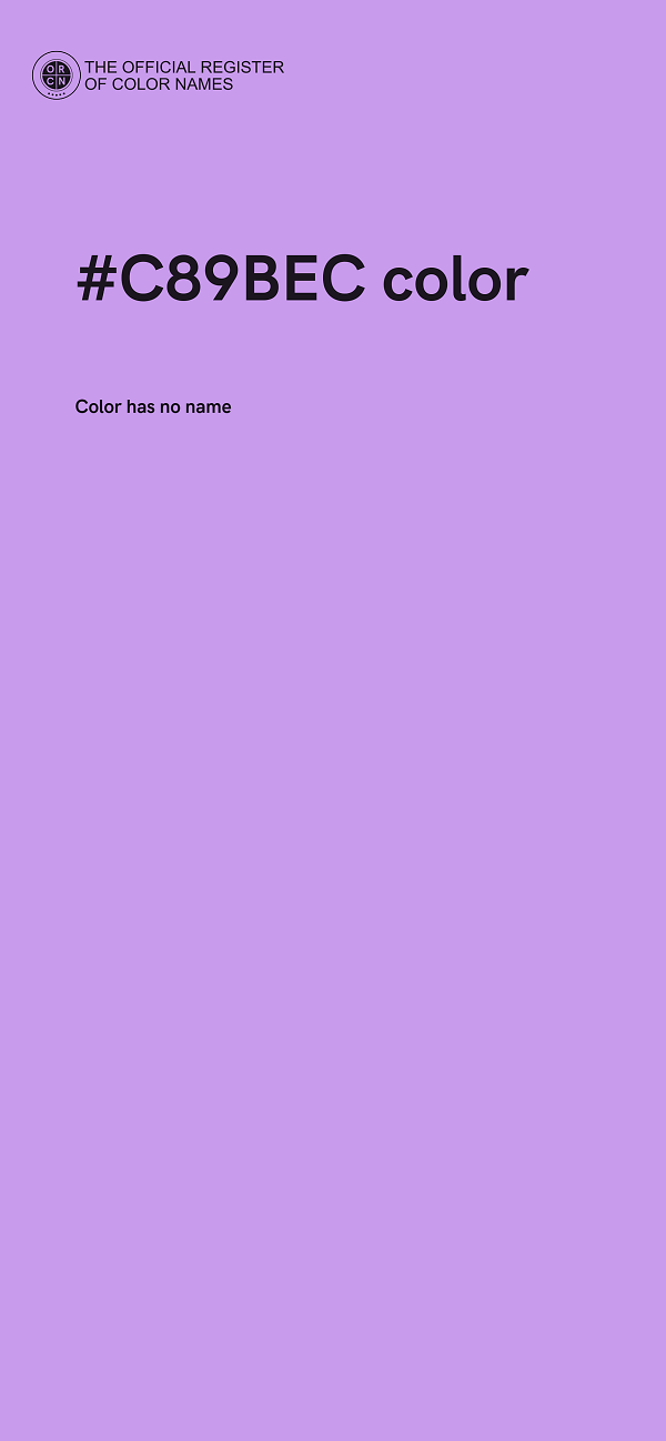 #C89BEC color image