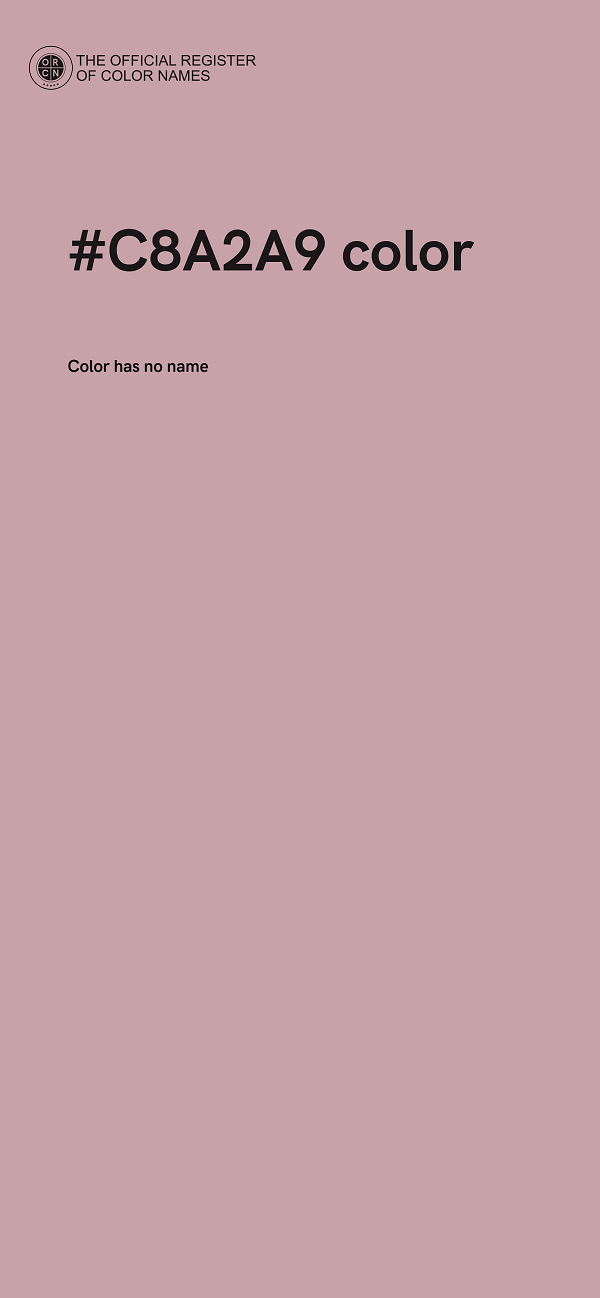 #C8A2A9 color image