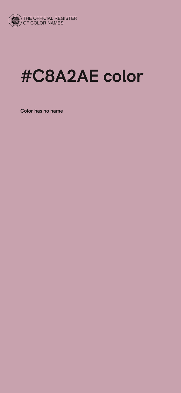 #C8A2AE color image