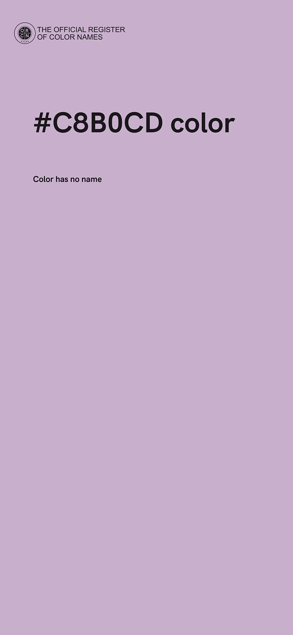 #C8B0CD color image