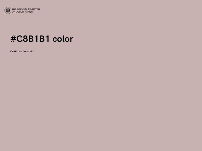 #C8B1B1 color image