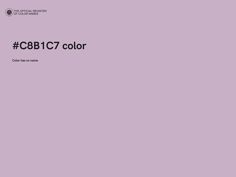 #C8B1C7 color image