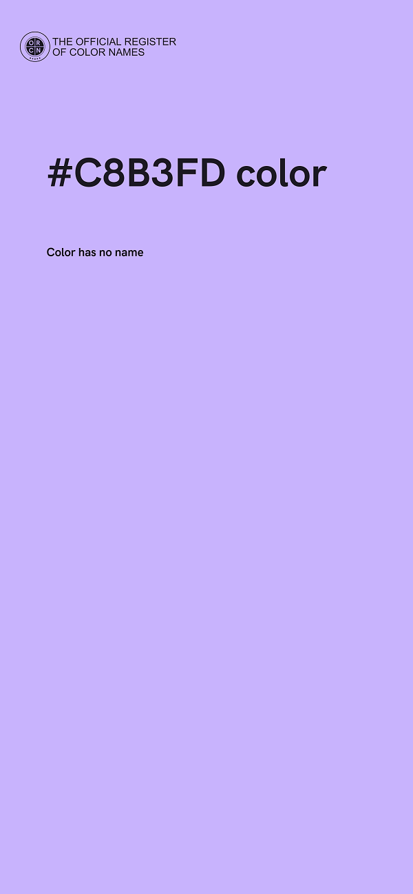 #C8B3FD color image