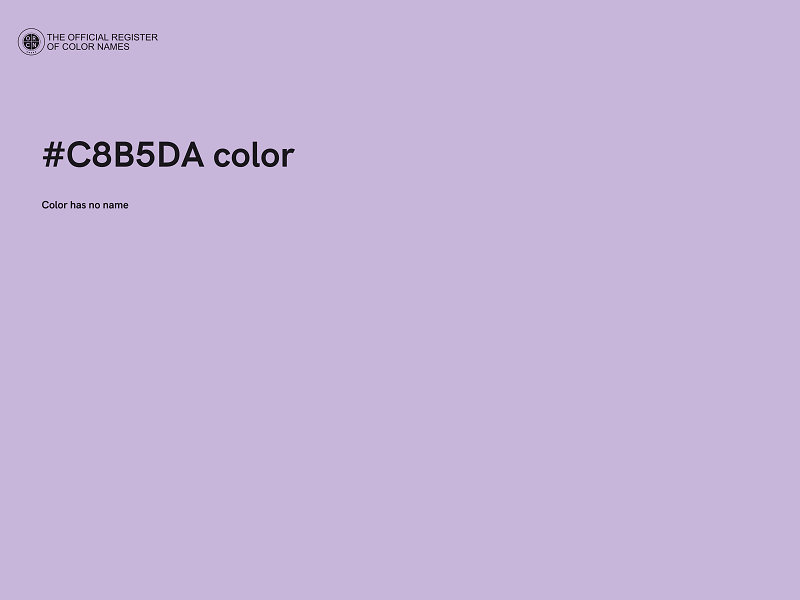 #C8B5DA color image