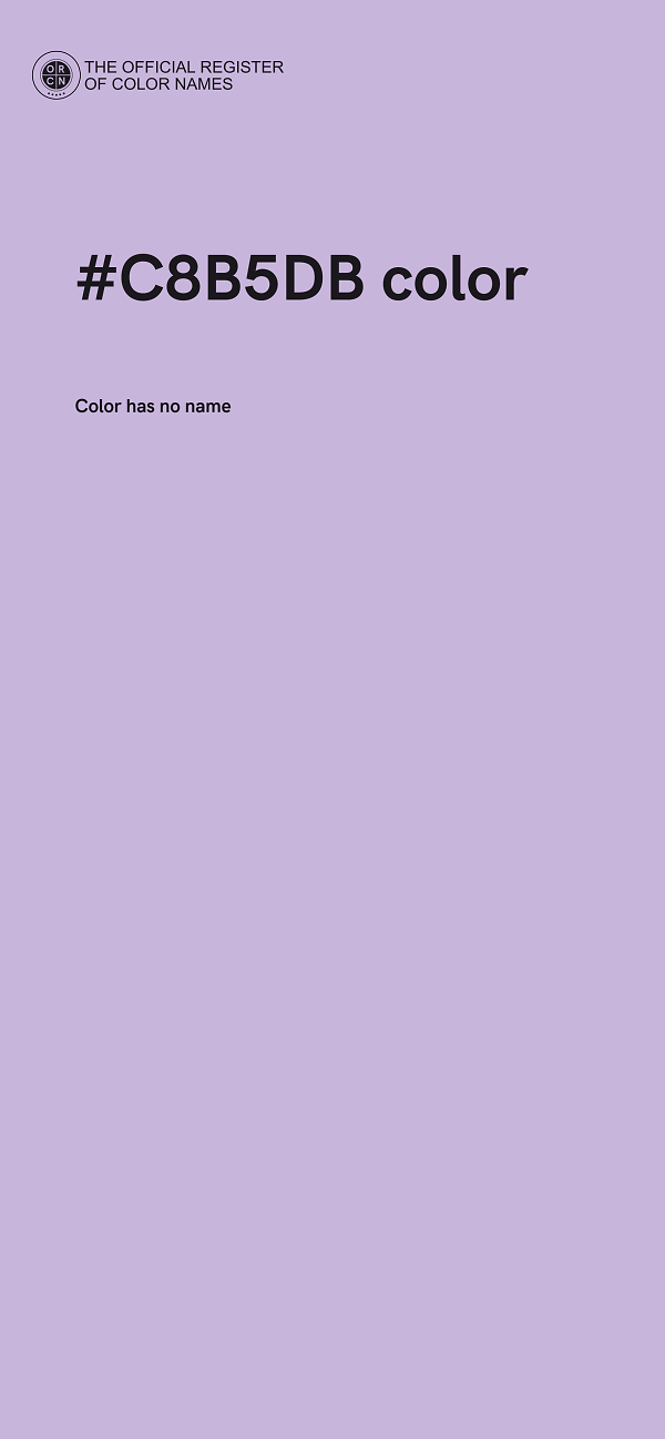 #C8B5DB color image