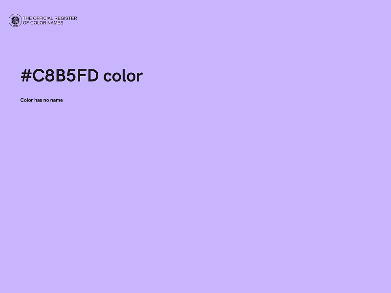 #C8B5FD color image