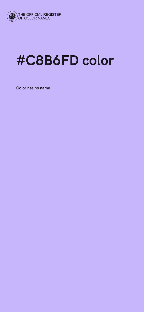 #C8B6FD color image