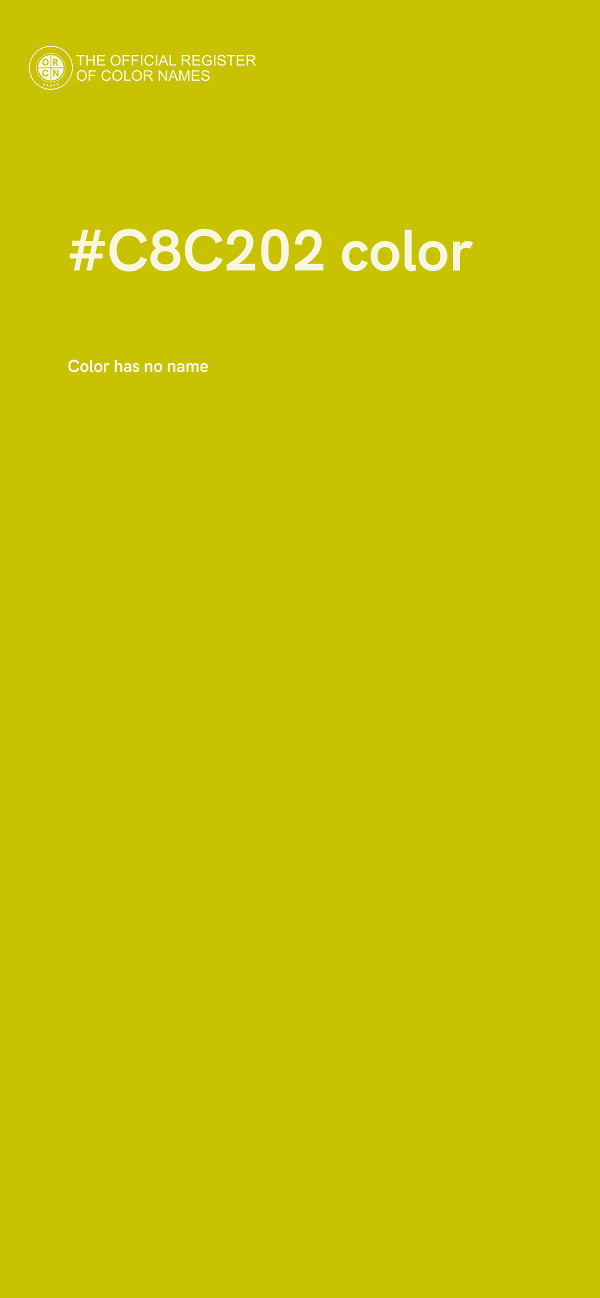 #C8C202 color image