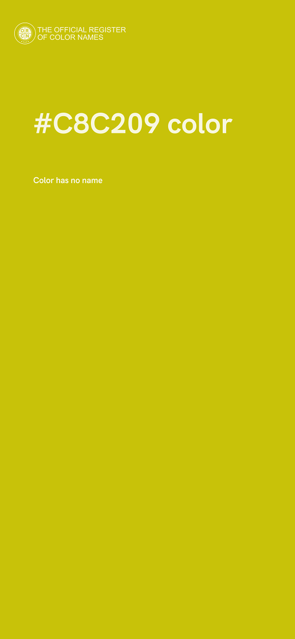 #C8C209 color image