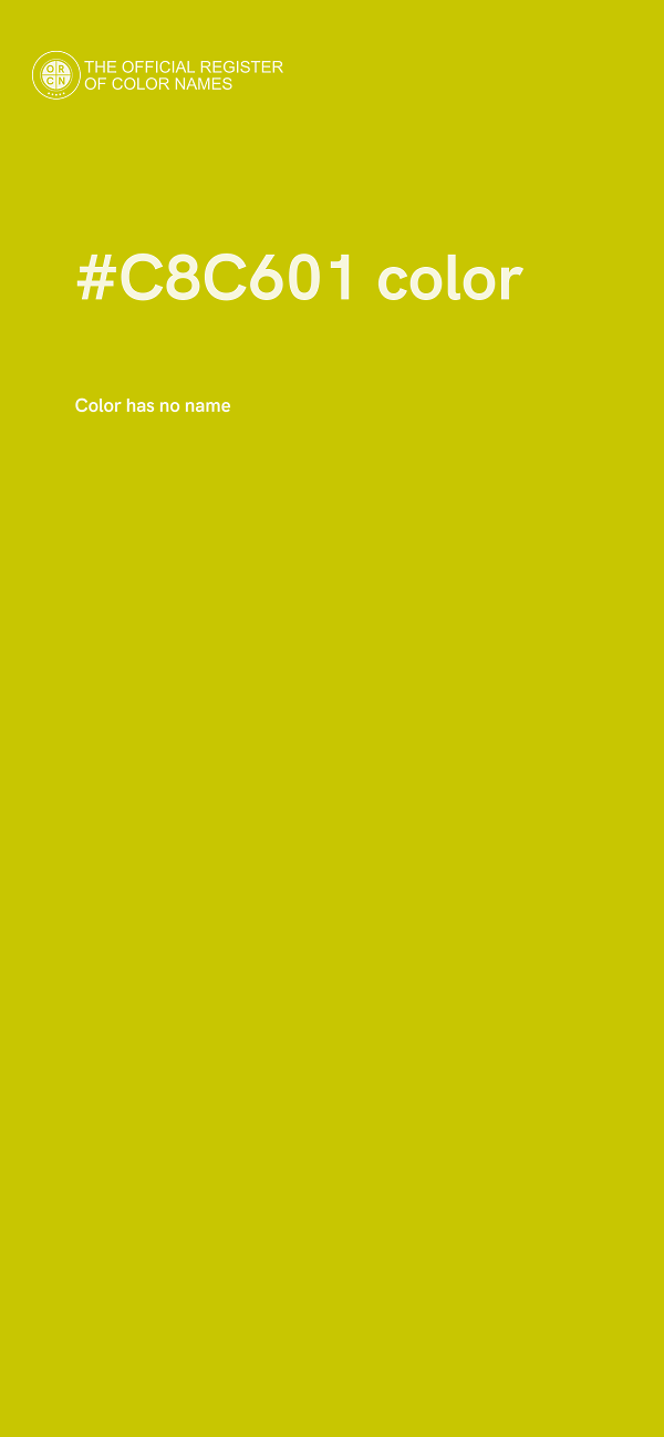 #C8C601 color image