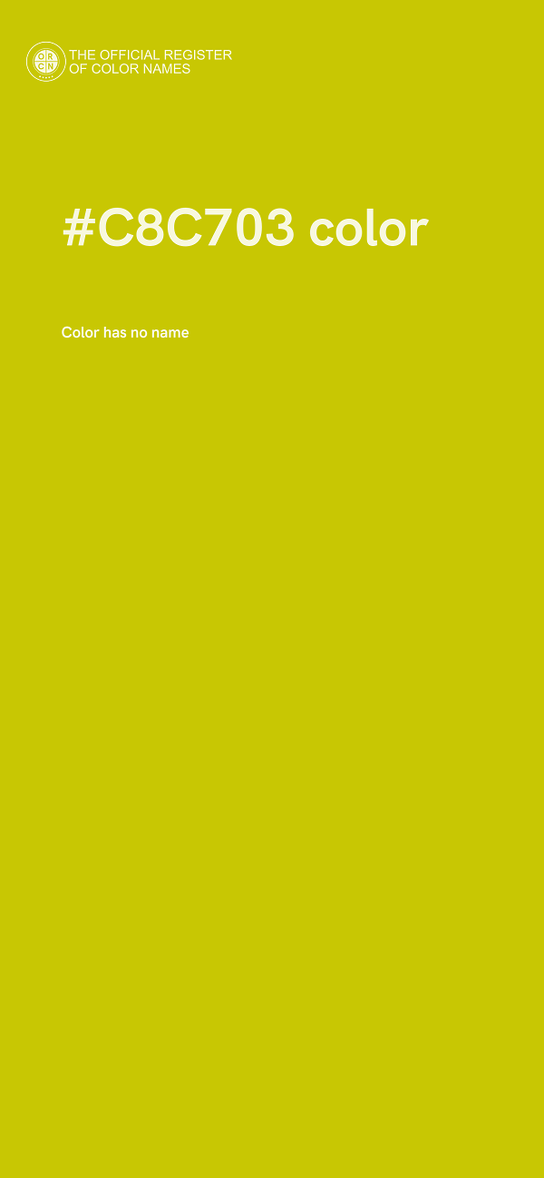 #C8C703 color image