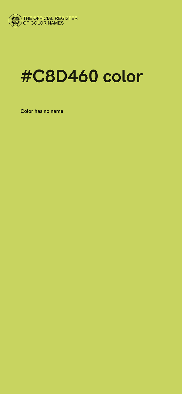 #C8D460 color image