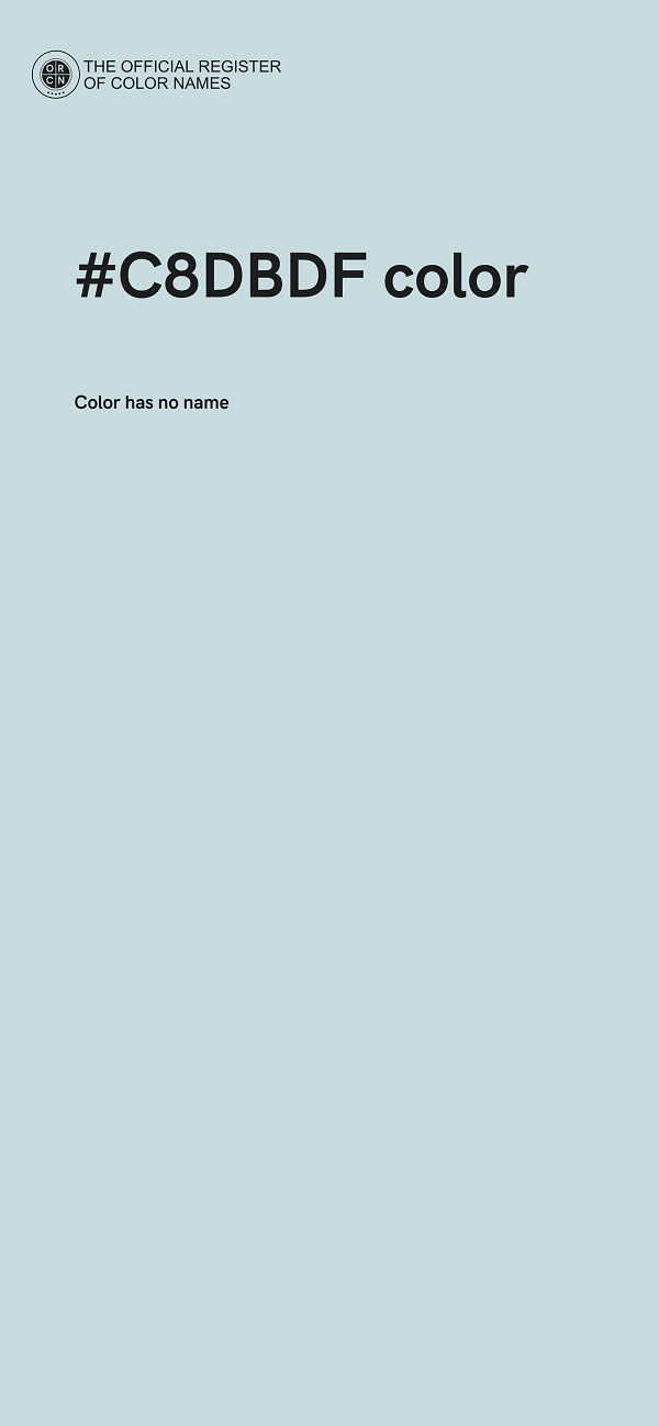 #C8DBDF color image