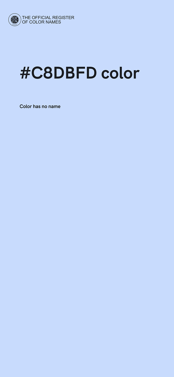 #C8DBFD color image