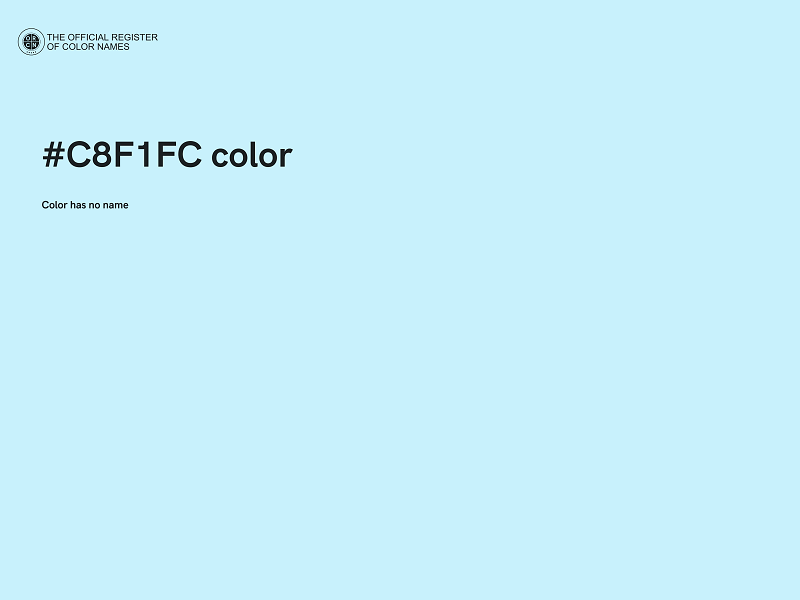 #C8F1FC color image