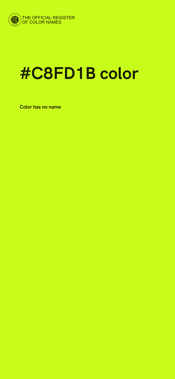 #C8FD1B color image