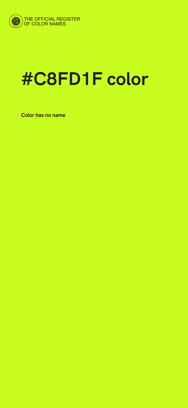 #C8FD1F color image