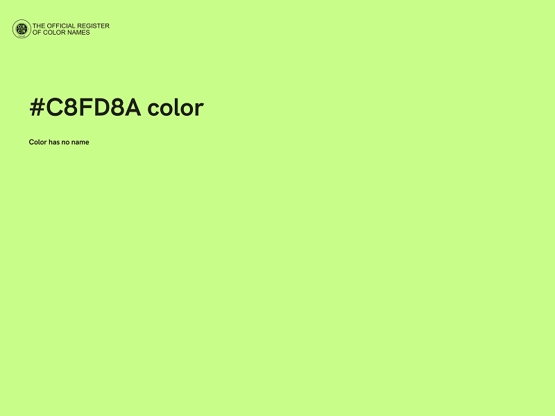 #C8FD8A color image