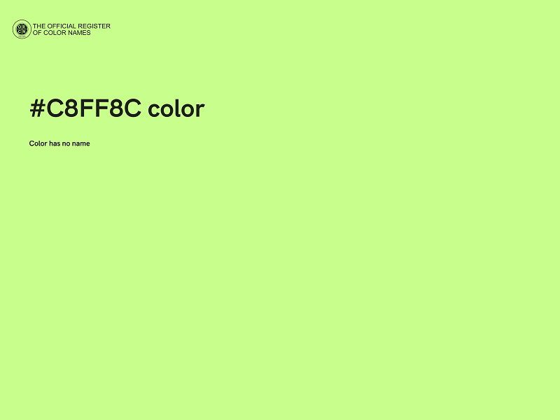 #C8FF8C color image