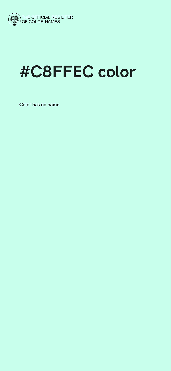 #C8FFEC color image