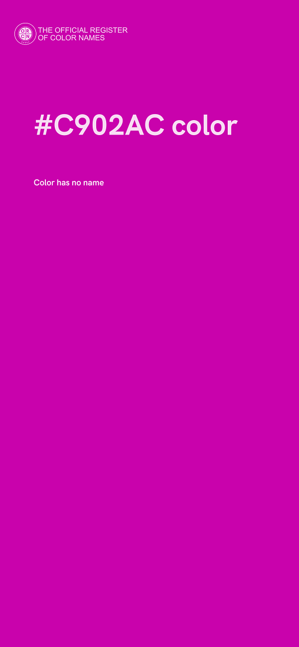 #C902AC color image