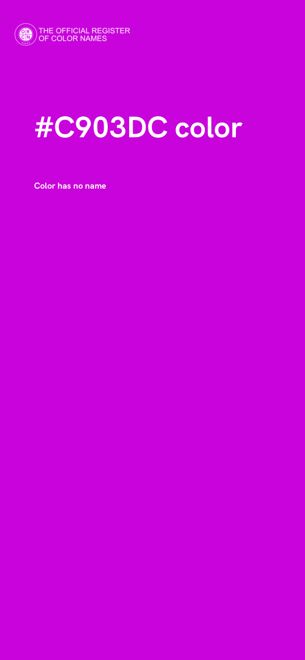 #C903DC color image