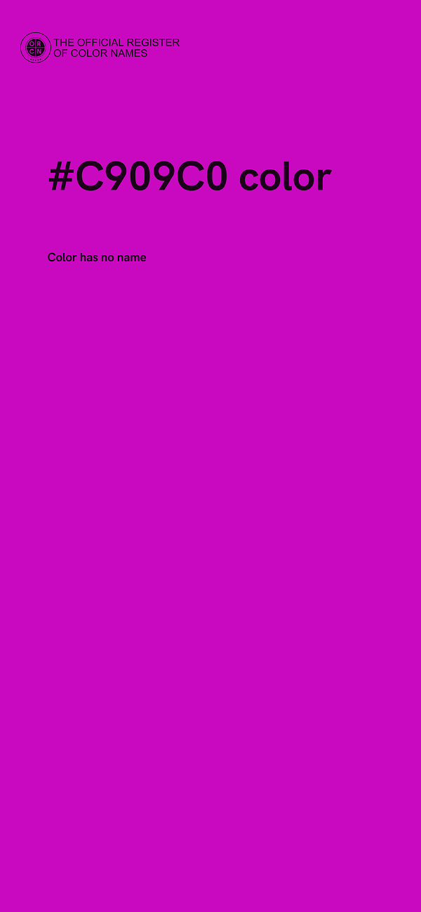 #C909C0 color image