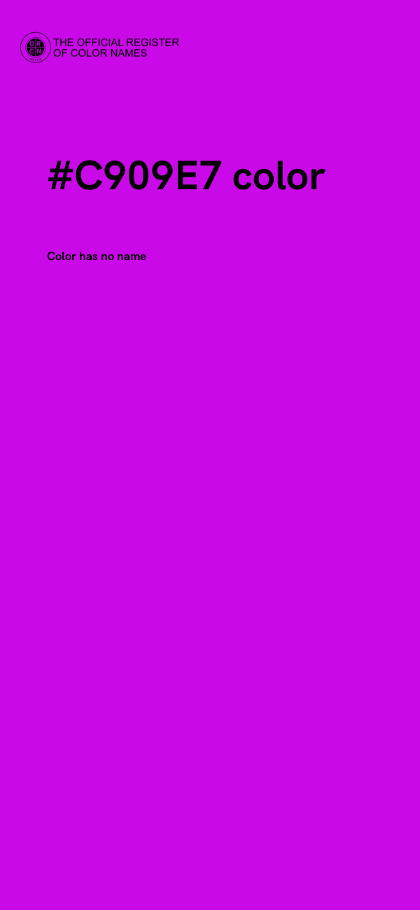 #C909E7 color image