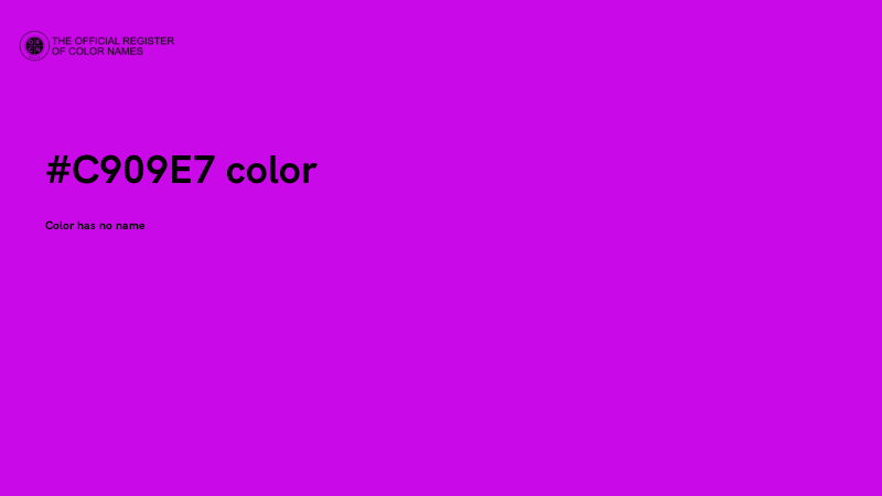 #C909E7 color image