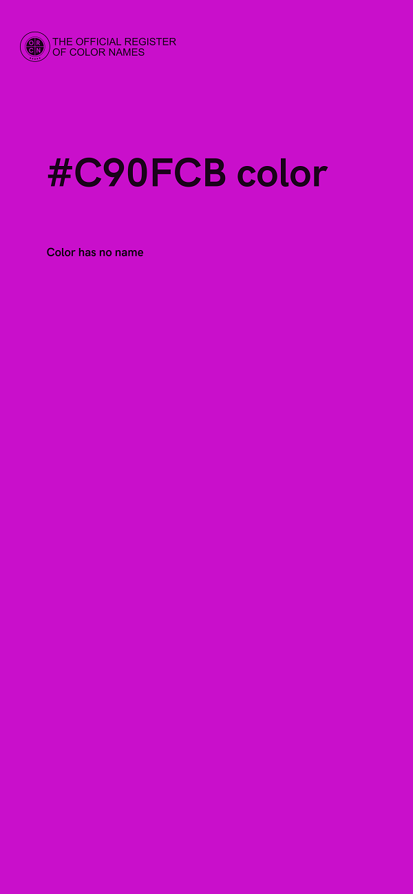 #C90FCB color image