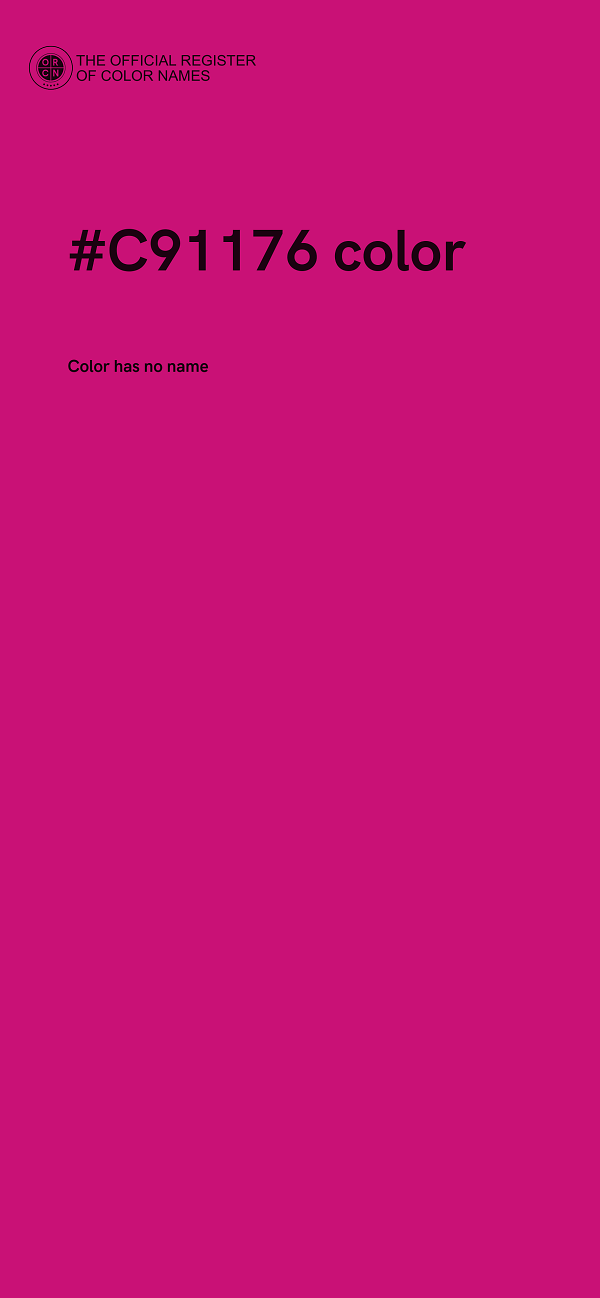 #C91176 color image