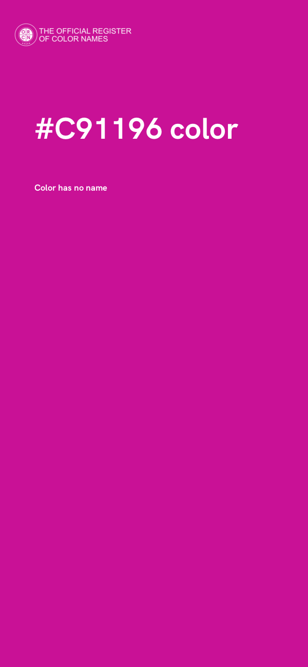 #C91196 color image