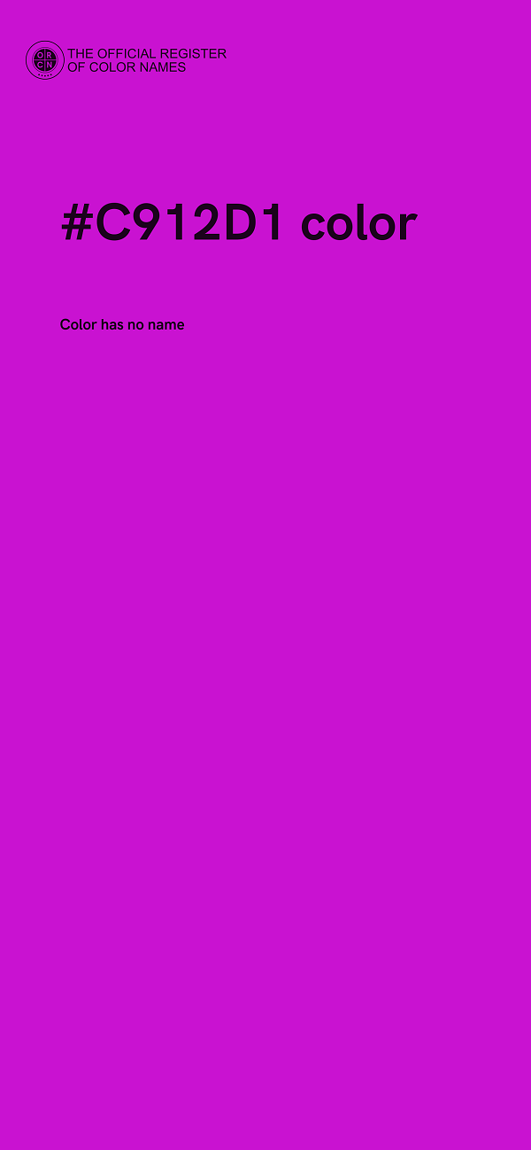 #C912D1 color image