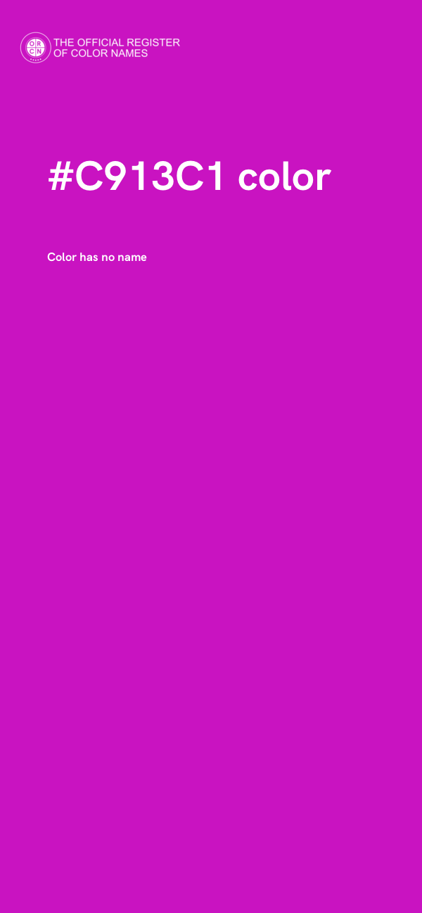 #C913C1 color image