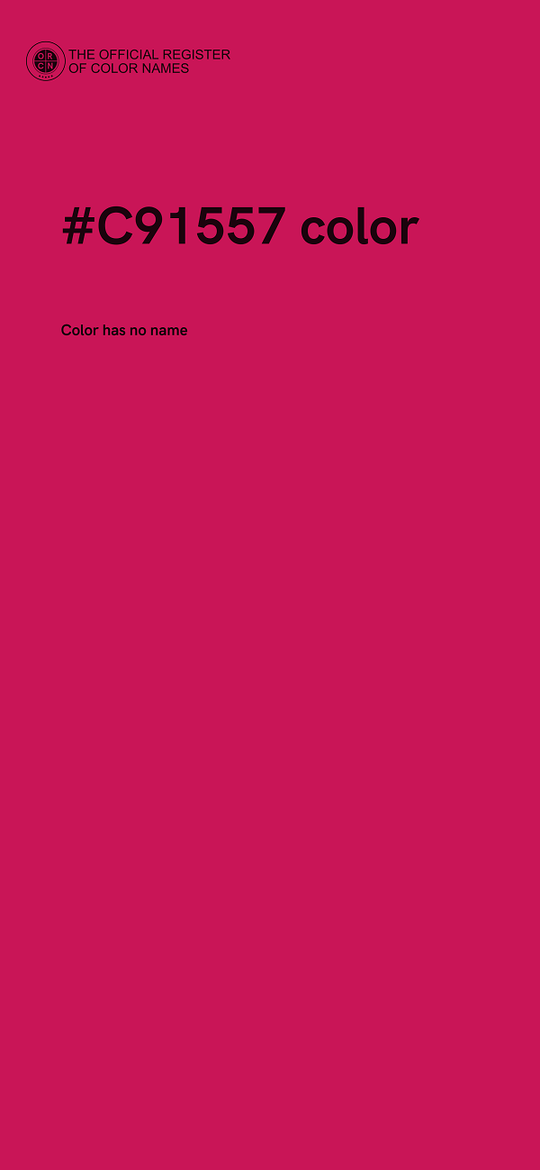 #C91557 color image