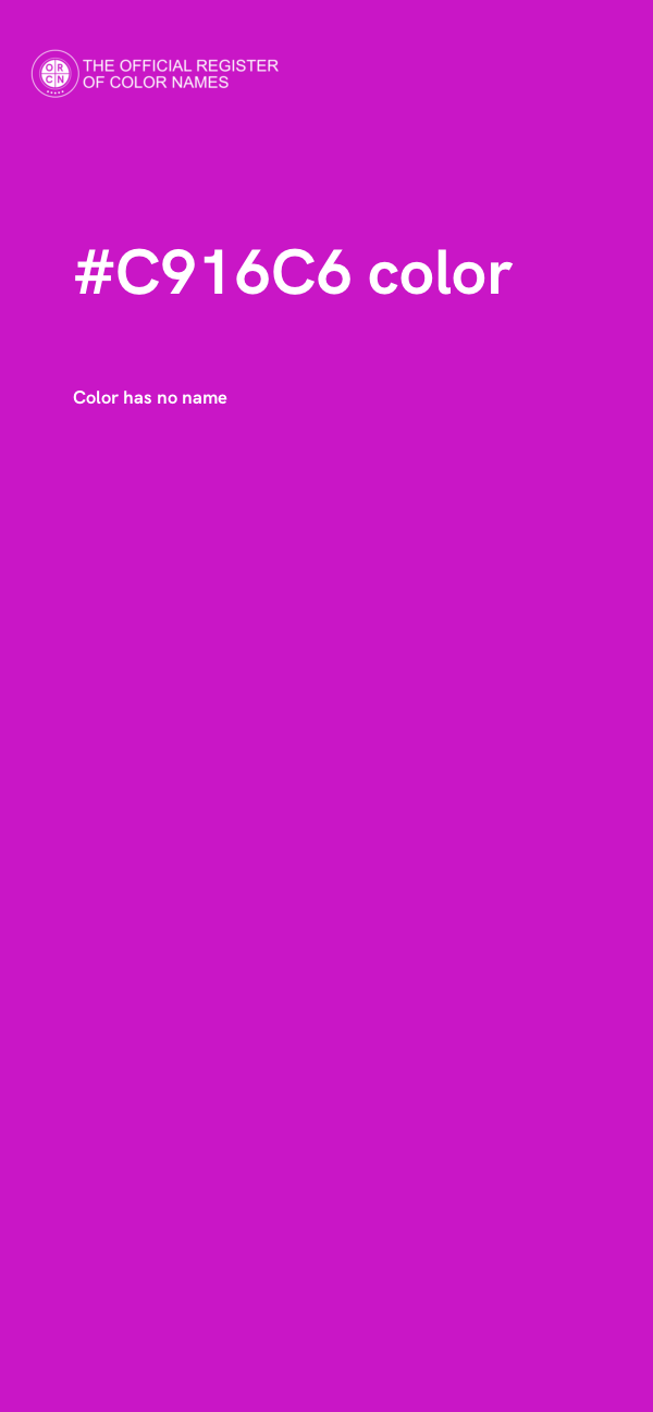 #C916C6 color image