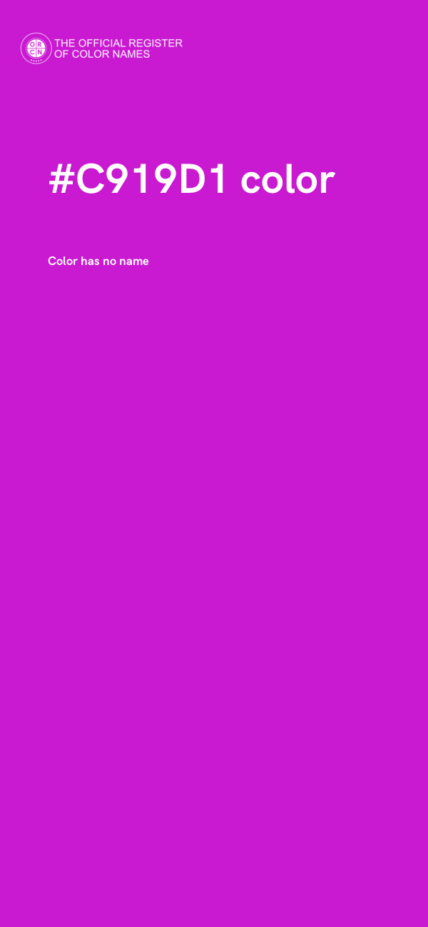 #C919D1 color image