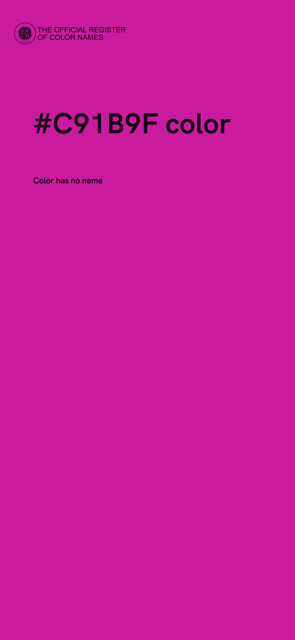 #C91B9F color image